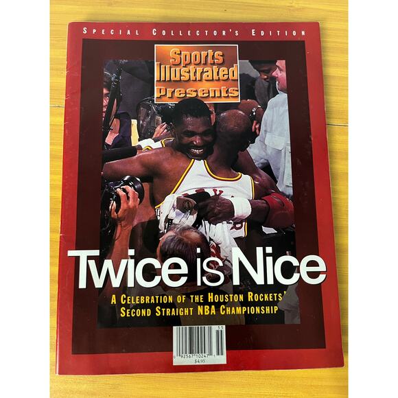 VTG Houston Rockets NBA Memorabilia 1994-95 Sports Illustrated Houston Chronicle - Picture 4 of 9